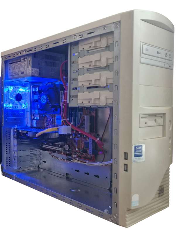 Windows 10 Desktop PC, GTX750 2Gb GPU, Core2 Quad CPU, 8Gb RAM, 128Gb SSD, DVD