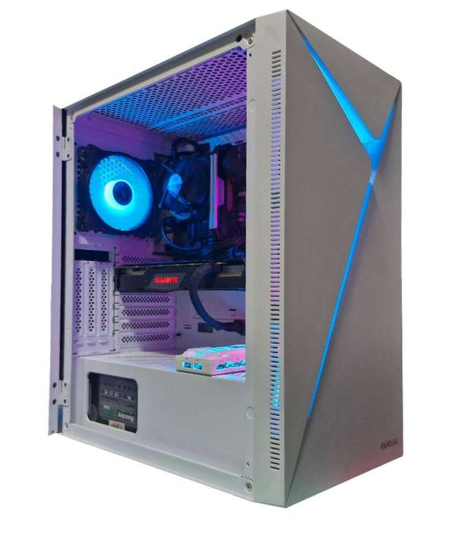 Gaming PC with ARGB, GTX1660 Super 6Gb GPU, i7-4790 CPU, 16Gb RAM, 512Gb NvMe, Win 11 Pro