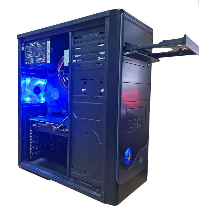 Gaming PC, GTX1060 3Gb GPU, i5-4440 CPU, 16Gb RAM, 500Gb SSD, DVD, Win 11 Pro