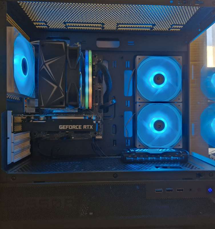 Gaming PC with ARGB, RTX3050 6Gb Low Profile GPU, i5-10400 CPU, 32Gb RAM, 1Tb NvMe, Win 11 Pro