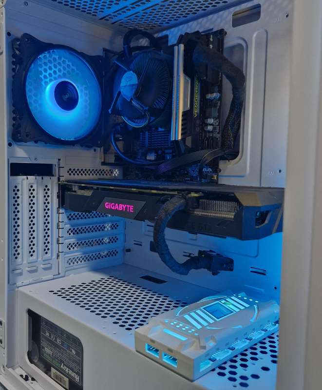 Gaming PC with ARGB, GTX1660 Super 6Gb GPU, i7-4790 CPU, 16Gb RAM, 512Gb NvMe, Win 11 Pro