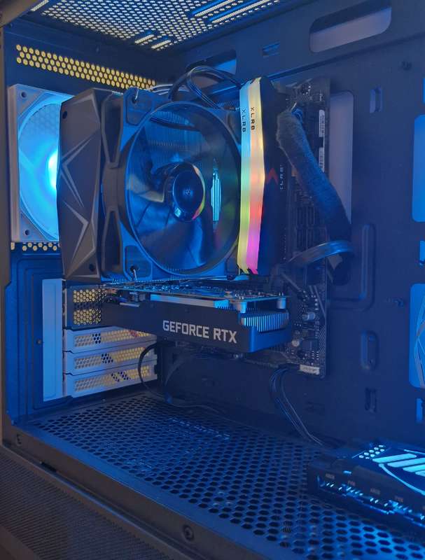 Gaming PC with ARGB, RTX3050 6Gb Low Profile GPU, i5-10400 CPU, 32Gb RAM, 1Tb NvMe, Win 11 Pro