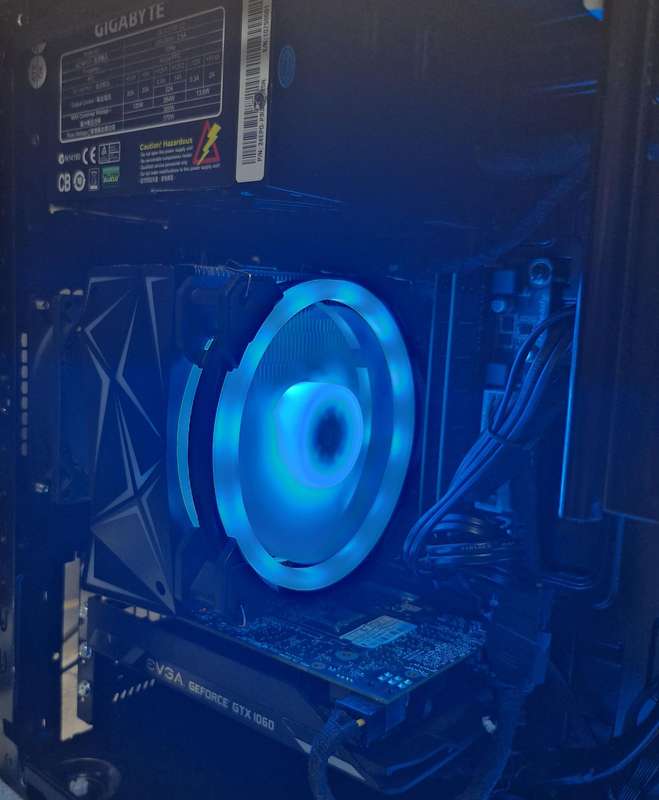 Gaming PC with ARGB, GT1060 6Gb GPU, i5-4460 CPU, 16Gb RAM, 512Gb SSD, Win 11 Pro