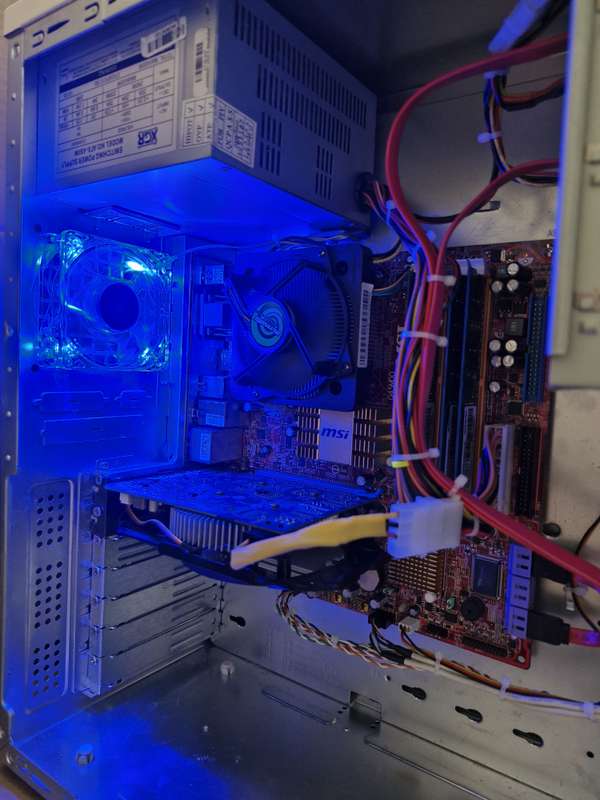 Windows 10 Desktop PC, GTX750 2Gb GPU, Core2 Quad CPU, 8Gb RAM, 128Gb SSD, DVD