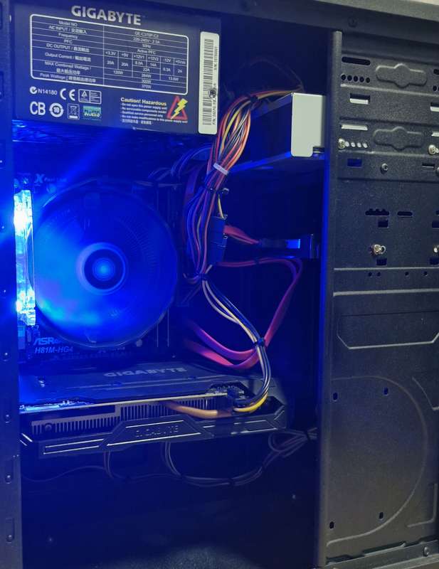 Gaming PC, GTX1060 3Gb GPU, i5-4440 CPU, 16Gb RAM, 500Gb SSD, DVD, Win 11 Pro