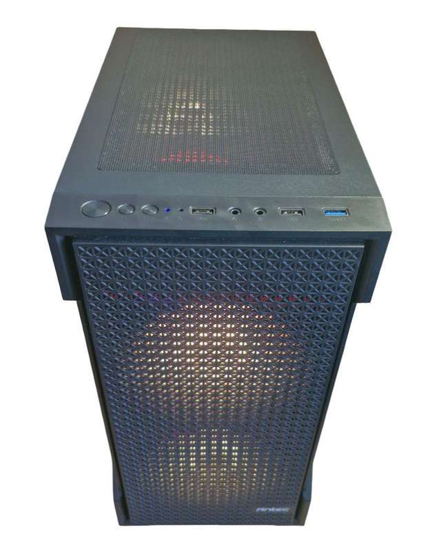Gaming PC with ARGB, GT1060 6Gb GPU, i5-4440 CPU, 16Gb RAM, 512Gb NvMe, Win 11 Pro