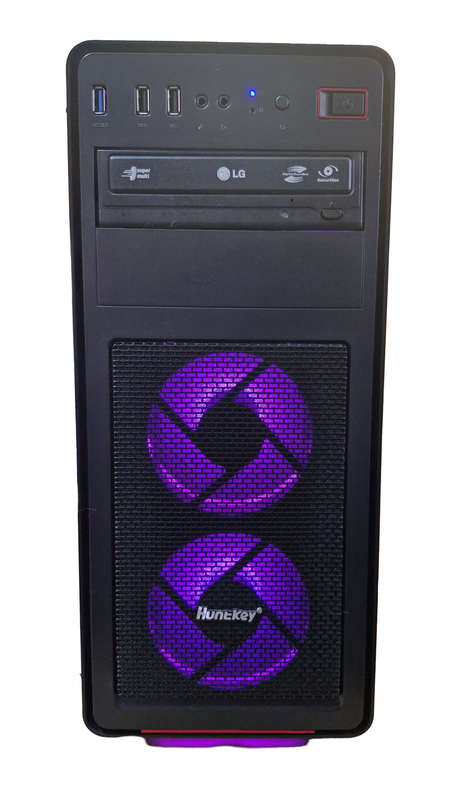 Gaming PC with aRGB, RTX2070 8Gb GPU, i7-7700 CPU, 32gb RAM, 1Tb NvMe, DVD, Win 11 & Office 2021 Pro
