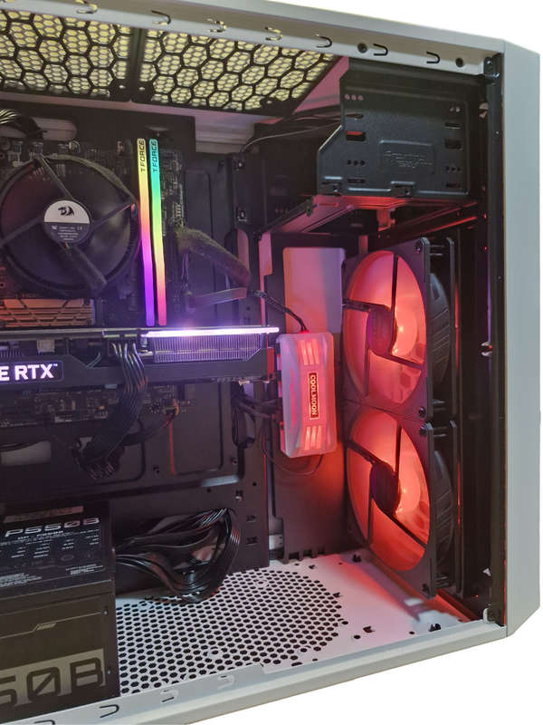 Gaming PC with aRGB, RTX3060 Ti 8Gb GPU, i5-12400 CPU, 32gb RAM, 1Tb NvMe, Win 11 & Office 2021 Pro