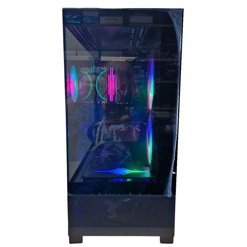 Gaming PC with aRGB, RTX3060 Ti 8Gb GPU, i5-10400 CPU, 32gb RAM, 1Tb NvMe, Win 11 Pro