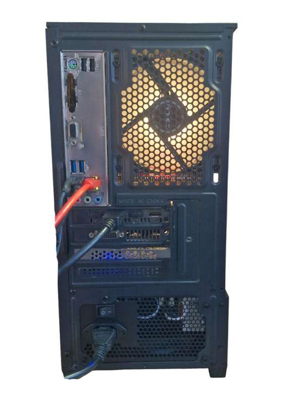 Gaming PC with ARGB, GT1060 6Gb GPU, i5-4440 CPU, 16Gb RAM, 512Gb NvMe, Win 11 Pro