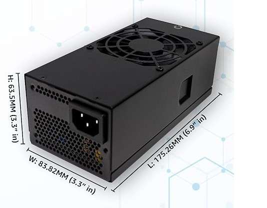 Apevia TFX Power Series, Non-Modular Power Supply - 500W (TFX form factor) - immaculate condition