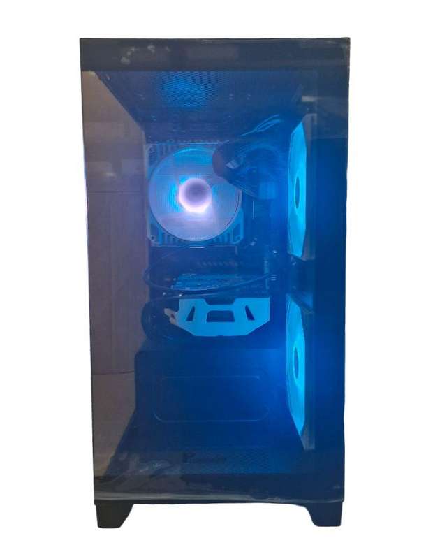 Gaming PC with ARGB, GTX1060 6Gb GPU, i5-7500 CPU, 16Gb RAM, 512Gb NvMe, Win 11 Pro