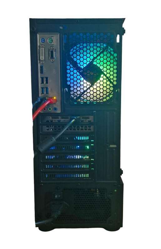 Gaming PC with ARGB, GTX1660 Ti 6Gb GPU, i5-9400F CPU, 16Gb RAM, 512Gb NvMe, Win 11 Pro