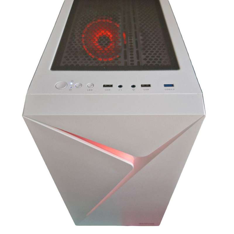 Gaming PC with ARGB, GT1060 6Gb GPU, i5-4460 CPU, 16Gb RAM, 512Gb NvMe, Win 11 Pro