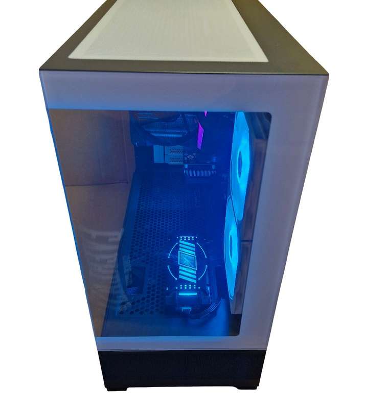 Gaming PC with ARGB, RTX3050 6Gb Low Profile GPU, i5-10400 CPU, 32Gb RAM, 1Tb NvMe, Win 11 Pro
