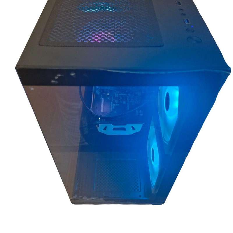 Gaming PC with ARGB, GTX1060 6Gb GPU, i5-7500 CPU, 16Gb RAM, 512Gb NvMe, Win 11 Pro