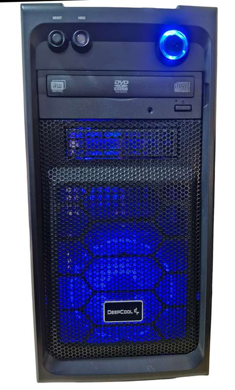 Gaming PC with aRGB, GTX1060 16Gb GPU, i5-4460 CPU, 16Gb RAM, 512Gb SSD, DVD, Win 11 & Office 2021 P