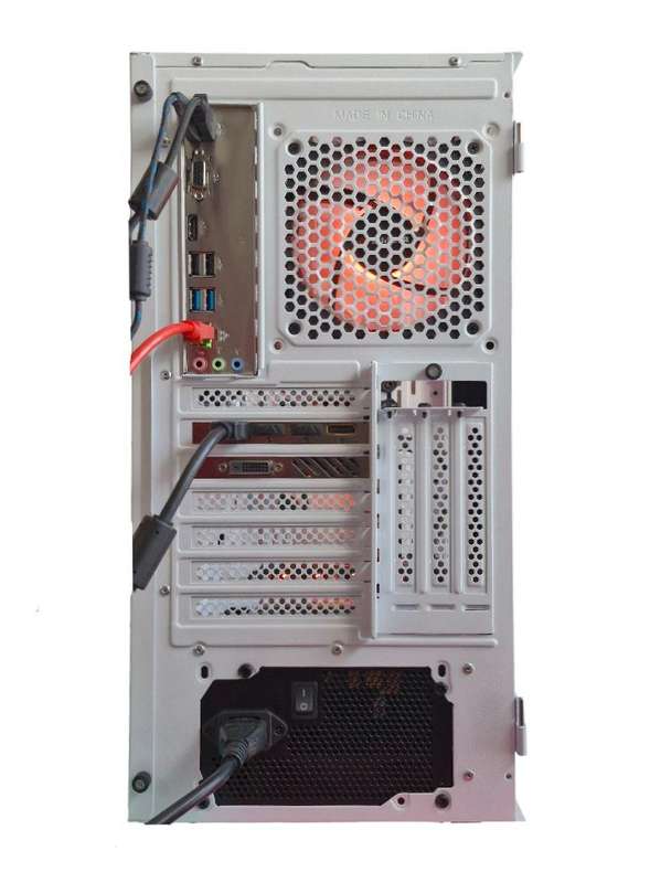 Gaming PC with ARGB, GT1060 6Gb GPU, i5-4460 CPU, 16Gb RAM, 512Gb NvMe, Win 11 Pro