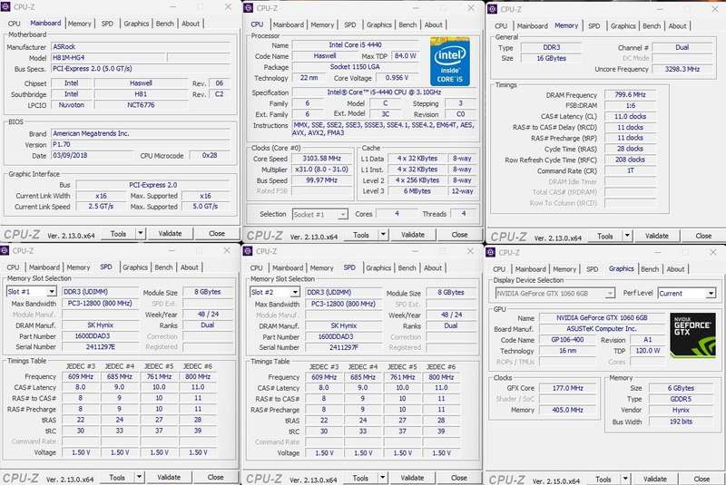Gaming PC with ARGB, GT1060 6Gb GPU, i5-4440 CPU, 16Gb RAM, 512Gb NvMe, Win 11 Pro