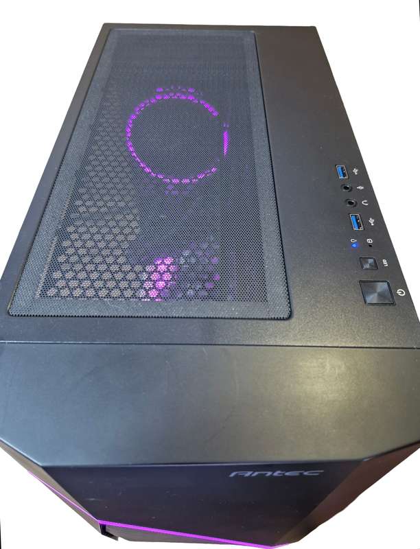 Gaming PC with aRGB, GTX1660 Ti 6Gb GPU, i5-9500 CPU, 16gb RAM, 512Mb NvMe, Win 11 & Office 2016 Pro