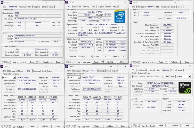 Gaming PC with ARGB, GTX1660 Super 6Gb GPU, i7-4790 CPU, 16Gb RAM, 512Gb NvMe, Win 11 Pro