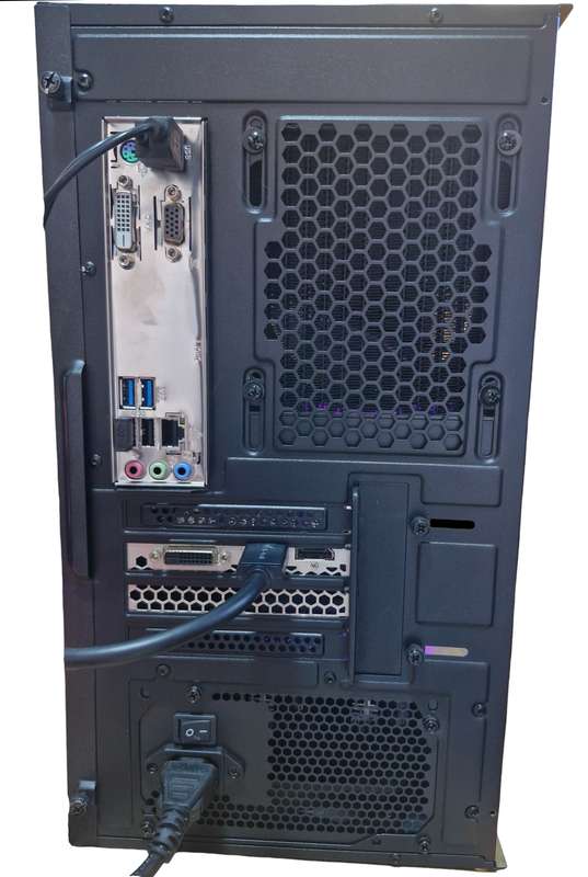 Gaming PC with aRGB, GTX1660 Ti 6Gb GPU, i5-9500 CPU, 16gb RAM, 512Mb NvMe, Win 11 & Office 2016 Pro