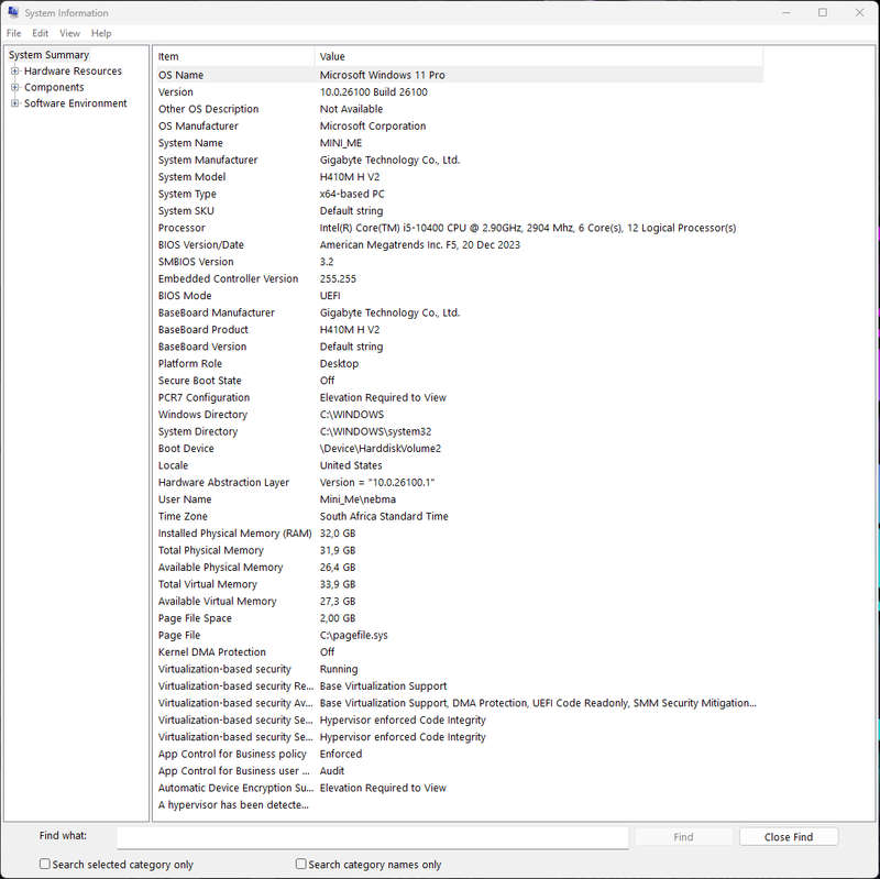 Gaming PC with ARGB, RTX3050 6Gb Low Profile GPU, i5-10400 CPU, 32Gb RAM, 1Tb NvMe, Win 11 Pro