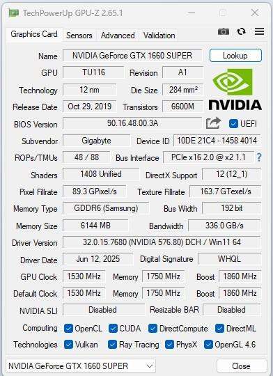 Gaming PC with ARGB, GTX1660 Super 6Gb GPU, i7-4790 CPU, 16Gb RAM, 512Gb NvMe, Win 11 Pro