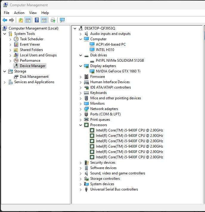 Gaming PC with ARGB, GTX1660 Ti 6Gb GPU, i5-9400F CPU, 16Gb RAM, 512Gb NvMe, Win 11 Pro