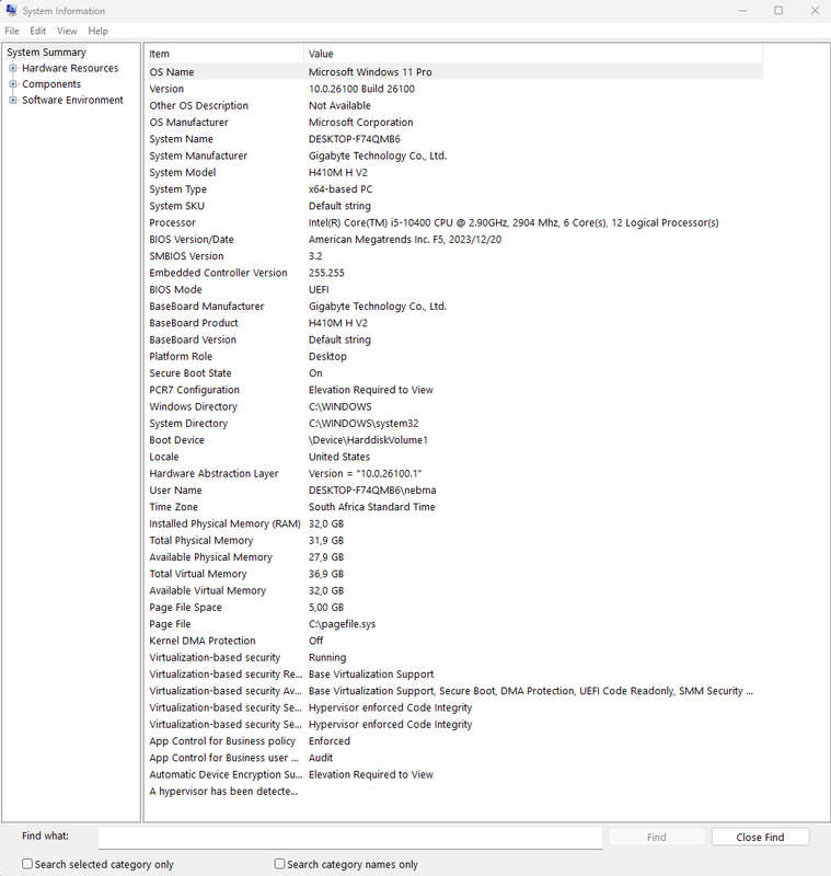 Gaming PC with aRGB, RTX3060 Ti 8Gb GPU, i5-10400 CPU, 32gb RAM, 1Tb NvMe, Win 11 Pro
