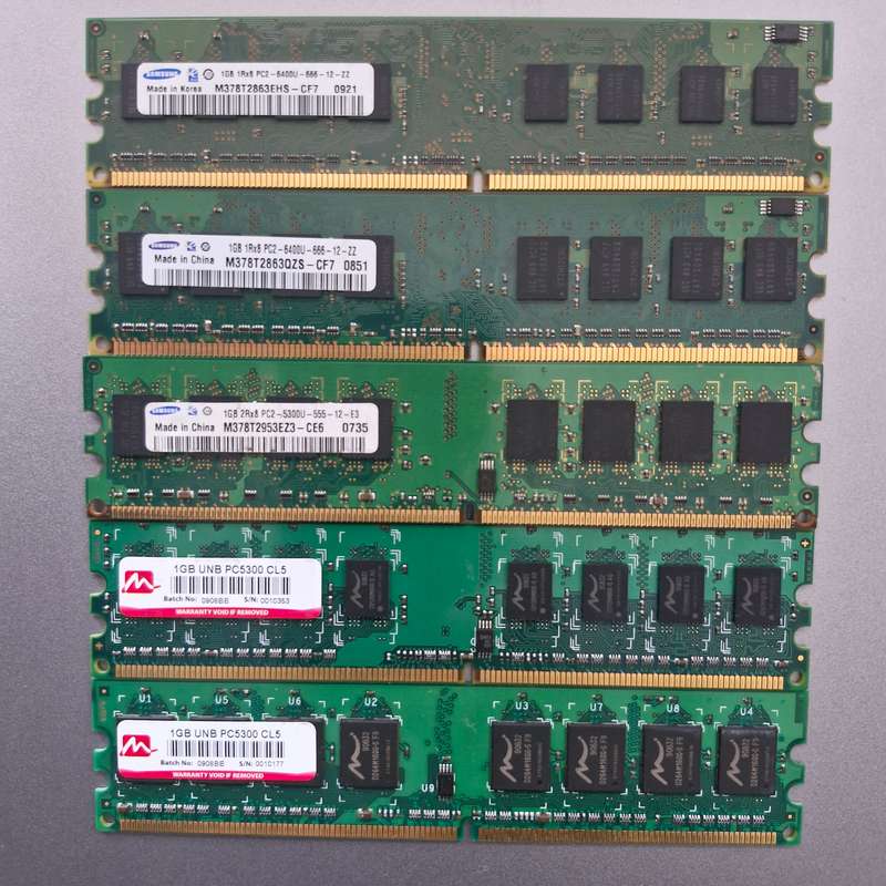 1Gb DDR2 RAM, 240 pin for PC