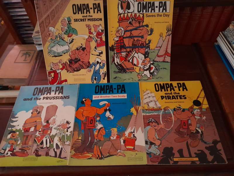 Goscinny & Uderzo - Ompa-pa (full set of 5)