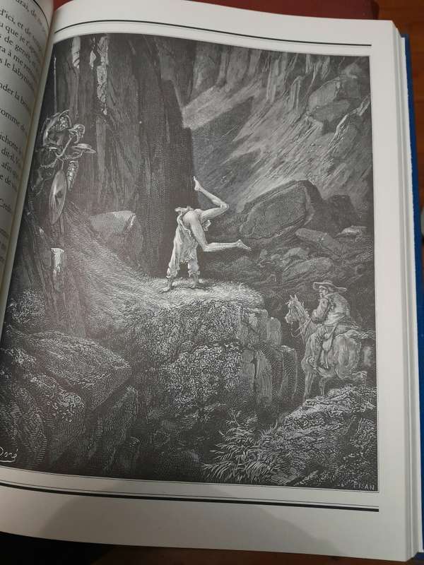 Gustave Dore - Don Quichotte and Gargantuaen Pantagruel (set of 2 )
