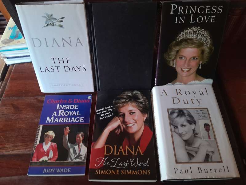 Princess Diana - set of 17 books