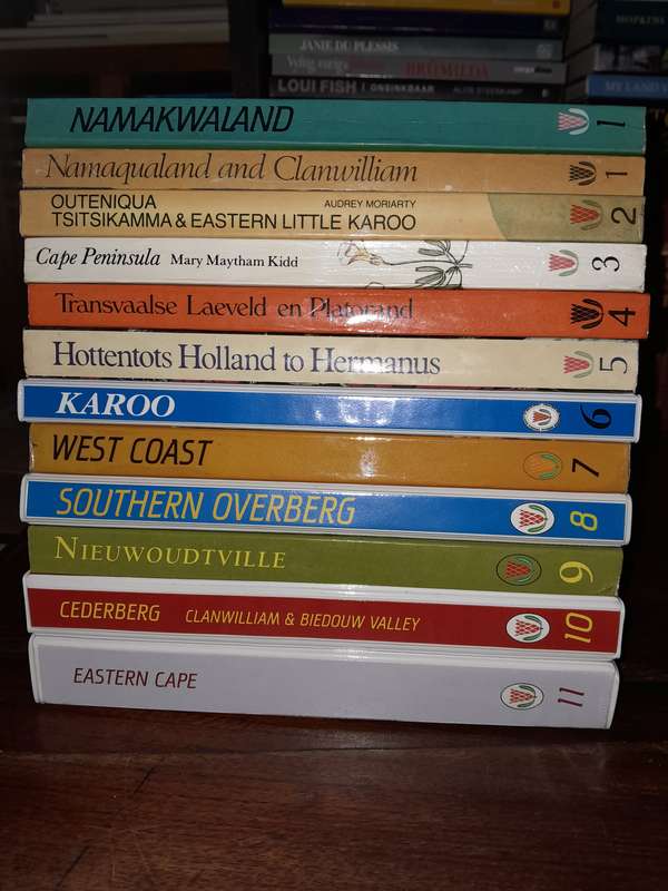 South African Wild Flower Guide - set of 12 books