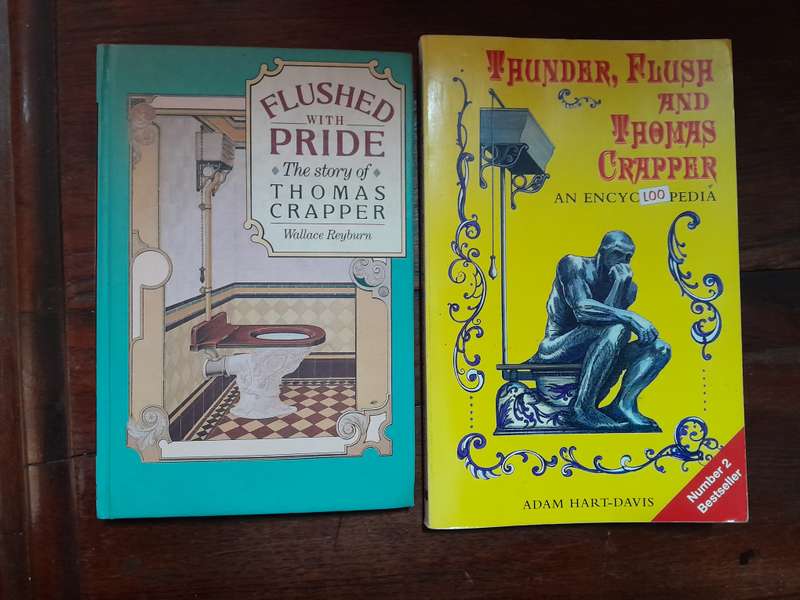 Toilet books - 9 books about sewage