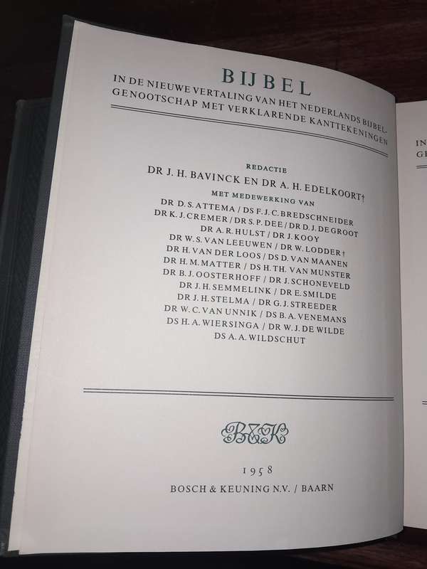 De Psalmen Davids - and other books, 9 in total