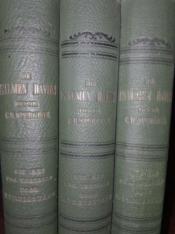 De Psalmen Davids - and other books, 9 in total