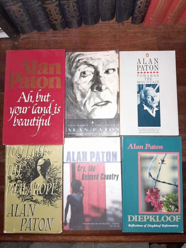 Alan Paton - set of 6 books