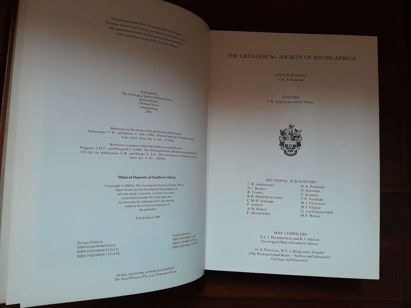 Mineral Deposits of Southern Africa - vol. 1 & 2