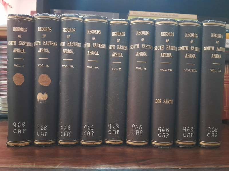 George McCall Theal - Records of South Eastern Africa (full set of 9 books)