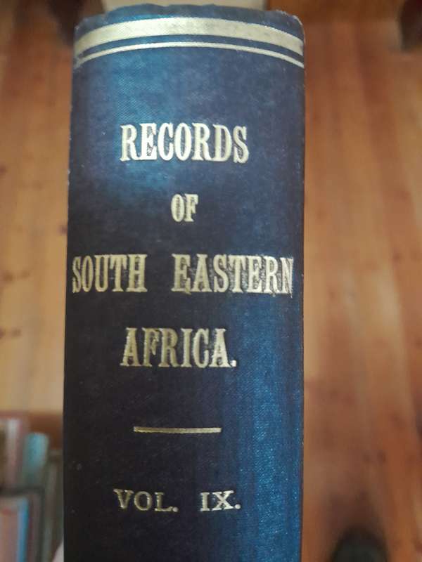 George McCall Theal - Records of South Eastern Africa (full set of 9 books)