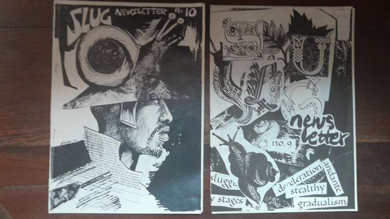 Slug Newsletter - set of 7