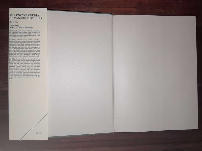 The encyclopedia of Vanished Species