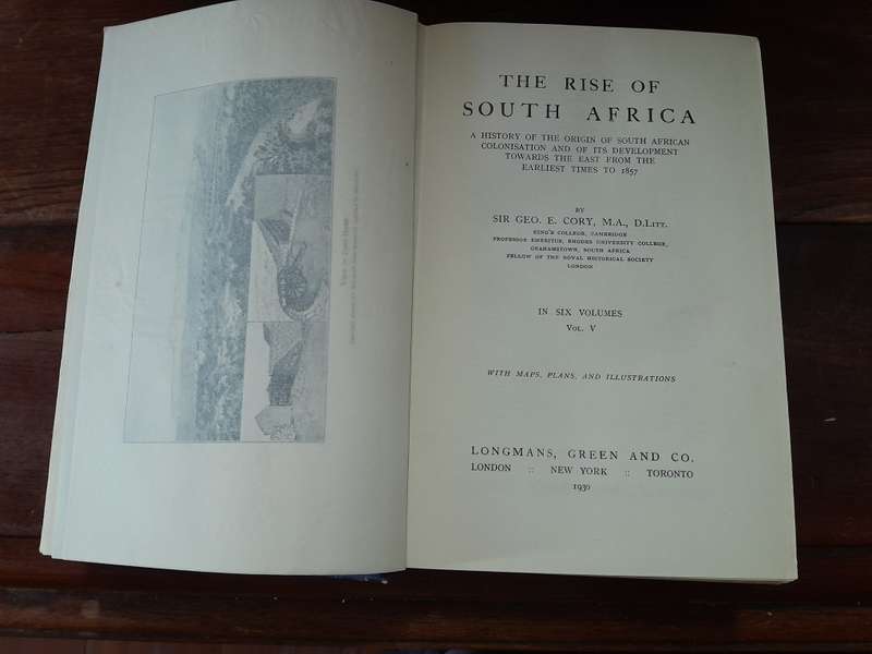 The Rise of South Africa - vol. 1 to 5
