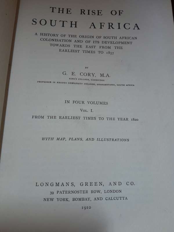 The Rise of South Africa - vol. 1 to 5
