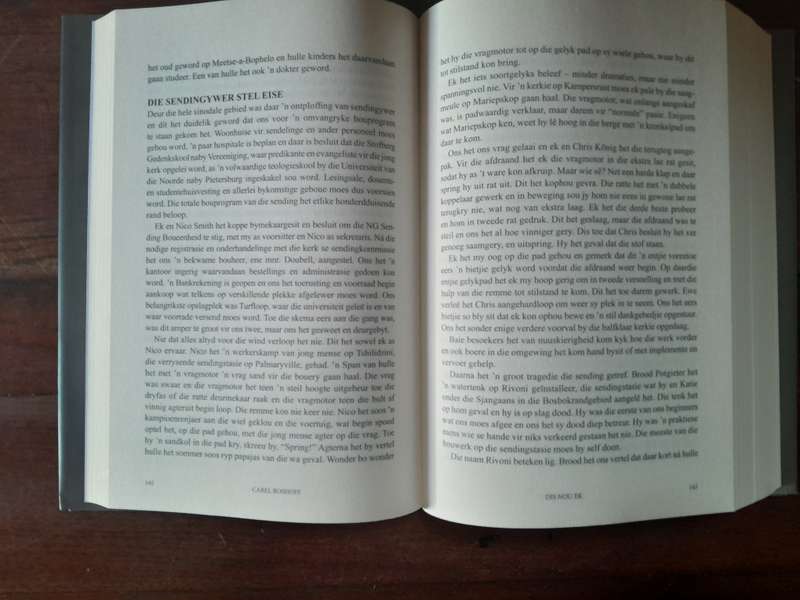 Carel Boshoff - 'n outobiografie