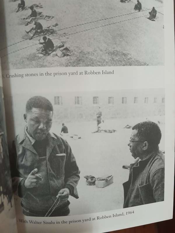 Neson Mandela - set of fourteen books and one DVD
