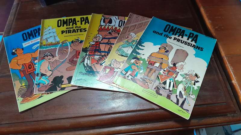 Goscinny & Uderzo - Ompa-pa (full set of 5)