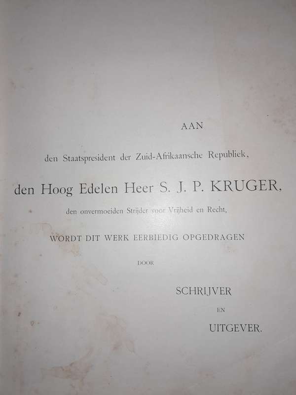 De  Zuid-Afrikaansche Oorlog